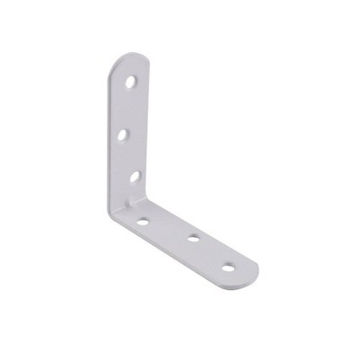 Carinya 70 x 70 x 20 x 2mm White Reinforcing Angle Bracket - 8 pieces Hardware