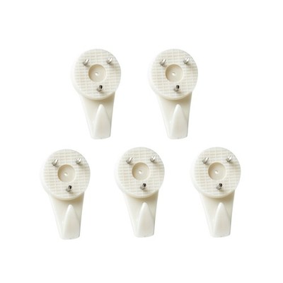Everhang 4kg Plastic Picture Hanging Utility Hook 4 pcs Hardware