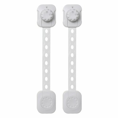Dreambaby Twist N Lock Multi-Purpose Latch - 2 pieces Door Hardware
