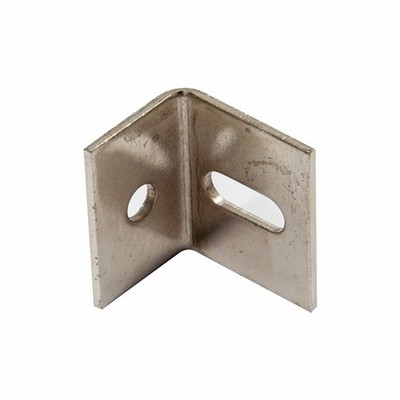 Hafele 21 x 17 x 25mm Angle Bracket With Slot - 12 pieces Hardware