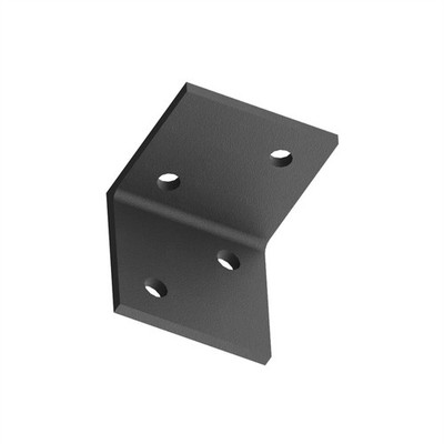 Dunnings 75 x 75 x 6 x 75mm M12 Structural Angle Bracket Hardware