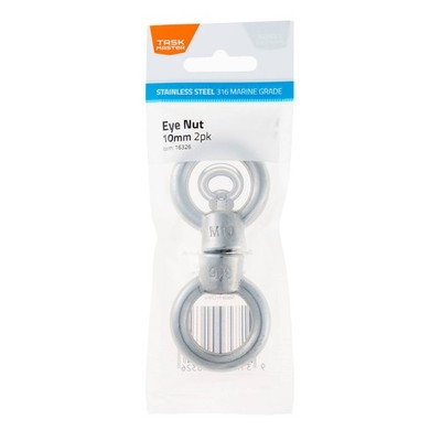 Taskmaster 10mm 316 Stainless Steel Eye Nut Hardware