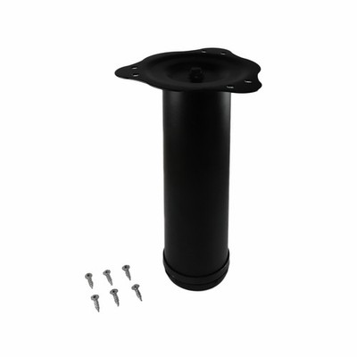 Adoored 60 x 230mm Black Round Table Leg Door Hardware