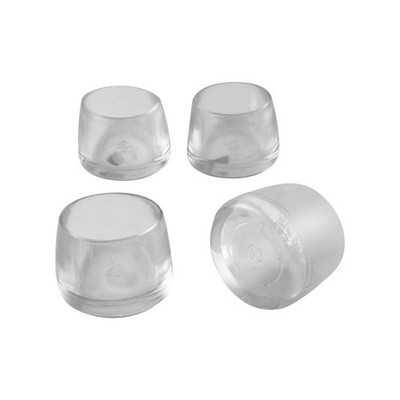 Surface Gard 20mm Clear Round Chair Tip 4 pcs Hardware