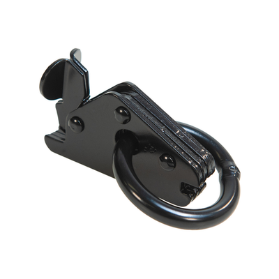 Grunt 50mm Black O-Ring E-Track Fitting