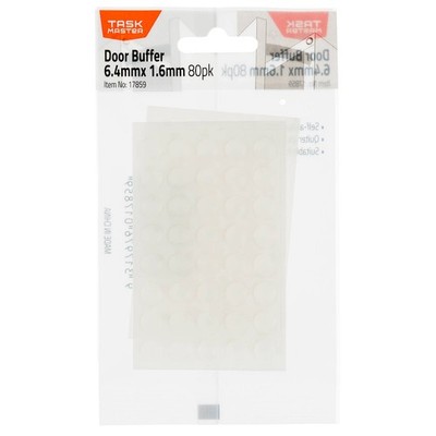 Taskmaster 6.4 x 1.6mm Door Buffer - 80 pieces
