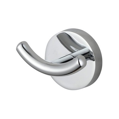 Mondella Chrome Resonance Double Robe Hook Hardware