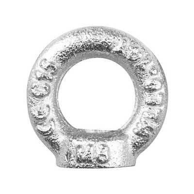 Pinnacle 35 x 37 x 8mm M8 Zinc Plated Eye Nut 5 pcs Hardware