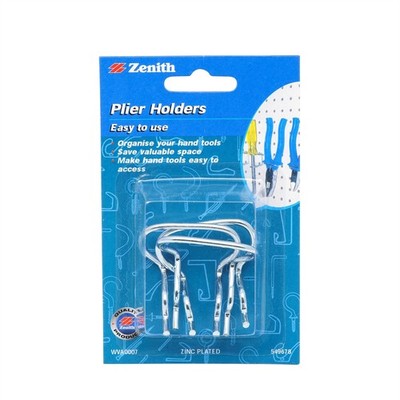 Zenith Zinc Plated Plier Holders 2 pcs Hardware