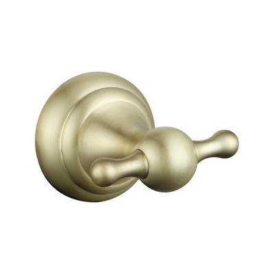 Mondella Brass Maestro Twin Robe Hook Hardware