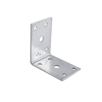 Carinya 60 x 60 x 40 x 2mm Galvanised Reinforcing Angle Bracket - 8 pieces
