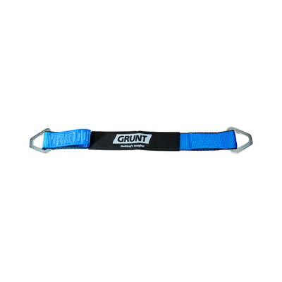 GRUNT Heavy Duty Axle Strap 50mm X 60cm Black Hardware