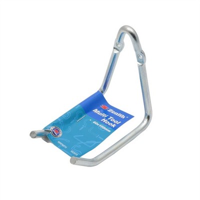 Zenith 60 x 100mm Zinc Plated Multi-Tool Storage Hook Workshop Tool