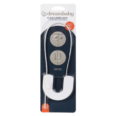 Dreambaby Child Safety Flexi Loop Lock Door Hardware