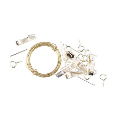 Everhang 8kg Brass Plates Picture Hanging Kit Hardware