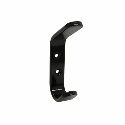 Adoored Double Black Beau Deco Hook 2 pcs Door Hardware
