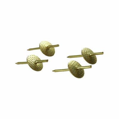 Everhang 8kg Brass Plated Picture Hanging Simplicity Hook 4 pcs Hardware