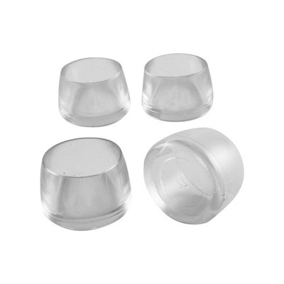 Surface Gard 22mm Clear Round Chair Tip 4 pcs Hardware