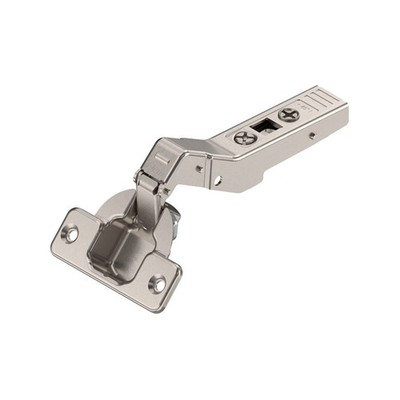 Blum 95° Nickel Plated Cross Corner Hinge - 2 pieces Door Hardware