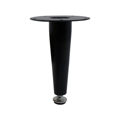 Adoored 150mm Black Tapered Metal Leg Furniture Door Hardware