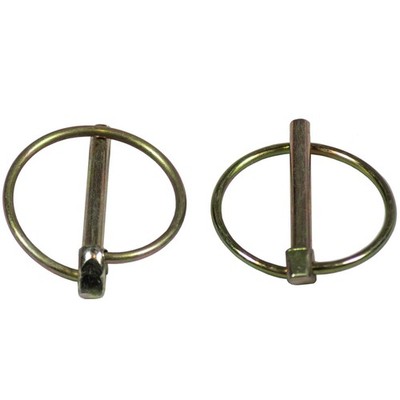 Goliath 4.5mm Brass Coated Lynch Pin - Pair 2 pcs