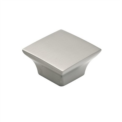Prestige 32 x 32mm Brushed Nickel Square Mushroom Knob Door Hardware
