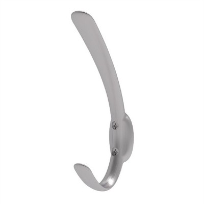 MODE Brushed Nickel Single Hat And Coat Hook Hardware