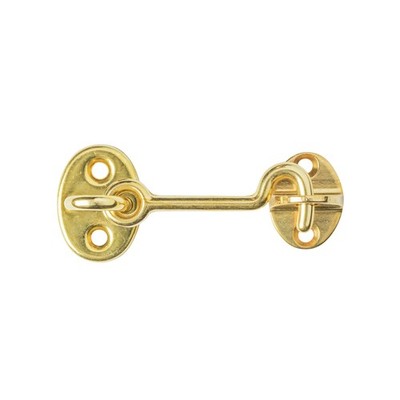 Pinnacle 65mm Polished Brass Cabin Hook Hardware