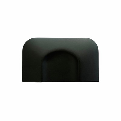 Taskmaster 32mm Matte Black Slimline Cabinet Knob 2 pcs Door Hardware