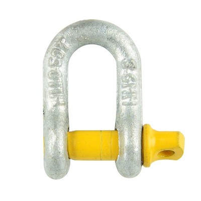 Pinnacle 6mm Galvanised D Shackle 4 pcs Hardware