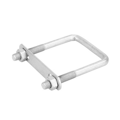 Pinnacle M8 x 78 x 50mm Galvanised U Bolt Square Hardware