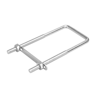 Pinnacle M10 x 180 x 76mm Zinc Plated U Bolt Square Hardware