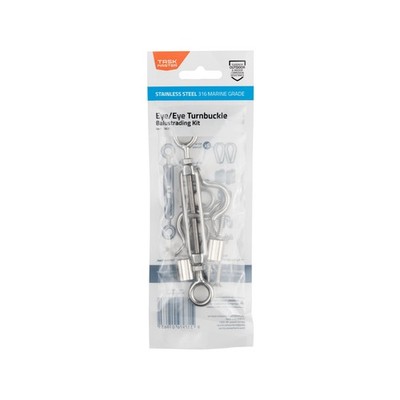 Taskmaster 5mm 316 Stainless Steel Eye/Eye Balustrade Kit Hardware