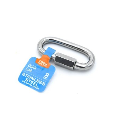 Taskmaster 8mm 316 Stainless Steel Quick Link 2 pcs Hardware