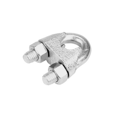 Pinnacle 5mm Galvanised Wire Rope Grip 4 pcs Hardware