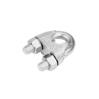 Pinnacle 8mm Galvanised Wire Rope Grip 2 pcs Hardware