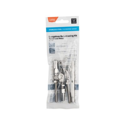 Taskmaster 316 Stainless Steel Timber and Metal Swageless Balustrading Kit
