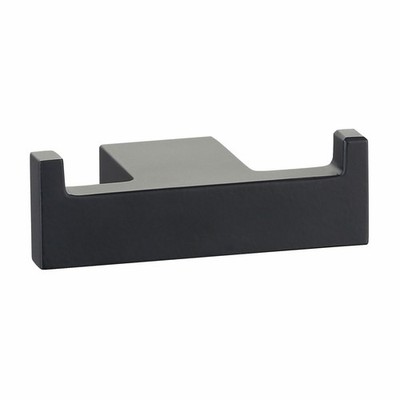 Mondella Rumba Matte Black Double Robe Hook(0)2 colours Hardware