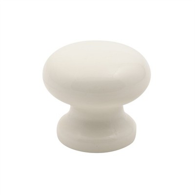 Prestige 40mm Antique White Mushroom Knob 2 pcs Door Hardware