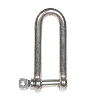 Taskmaster 10mm 316 Stainless Steel Long D Shackle Hardware