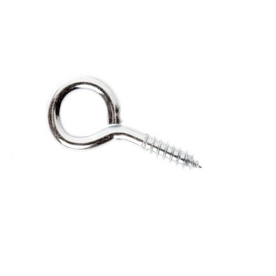 Everhang 30mm Zinc Plated Screw Eyes Hook - 2 pieces Hardware