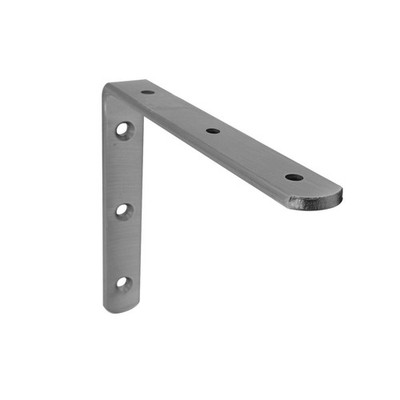 Carinya 175 x 150mm Satin Chrome Heavy Duty Angle Bracket Hardware