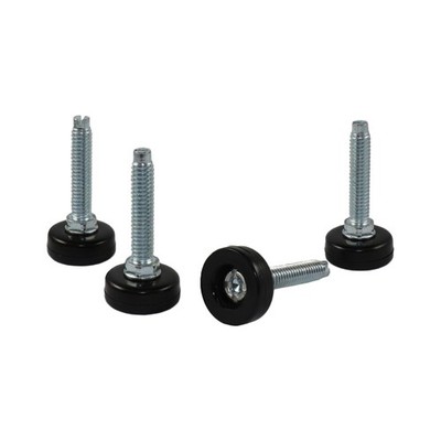 Surface Gard 5/16 x 1-1/12" Black Thread Adjustable Glide Hardware