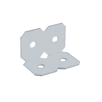 Carinya 25x 25 x 40 x 1mm Galvanised Angle Make-A-Bracket - 8 pieces Hardware