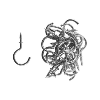 Everhang 18mm Zinc Plated Cup Hook 2 pcs Hardware