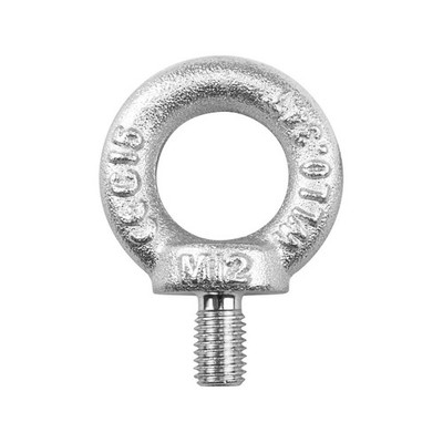 Pinnacle 50 x 73 x 13mm M12 Zinc Plated Eye Bolt 2 pcs Hardware