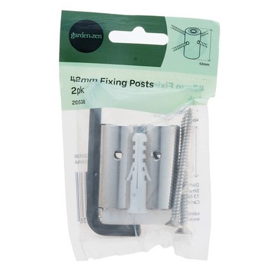 Garden Zen 42mm Fixing Posts - 2 pieces Outdoor
