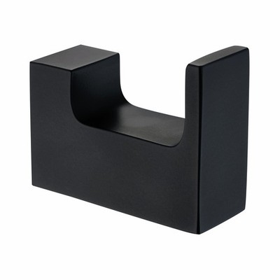 Mondella Matte Black Rumba Robe Hook(2)2 colours Hardware