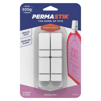 Permastik Spring Clips - 4 pieces Hardware