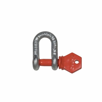 Taskmaster 6mm Galvanised D Shackle 4 pcs Hardware